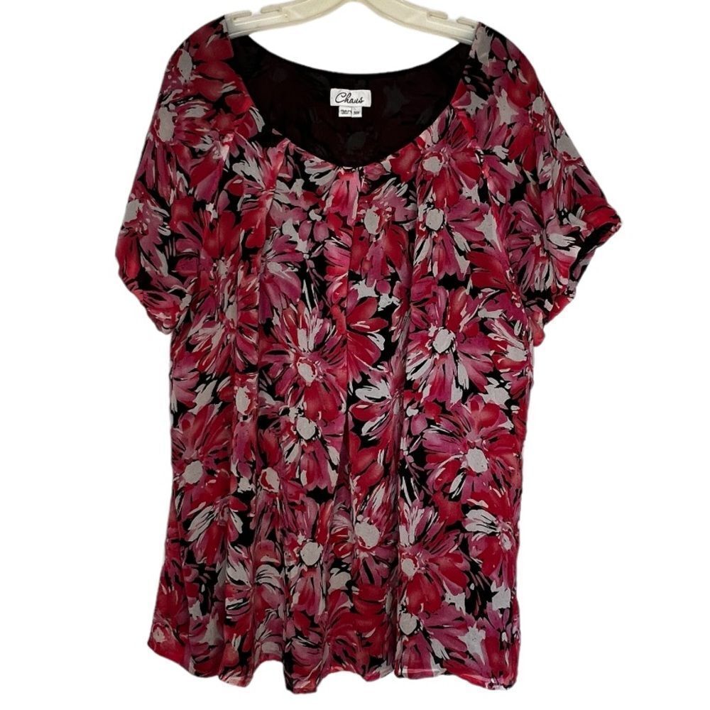 Chaus Silk‎ Floral Top